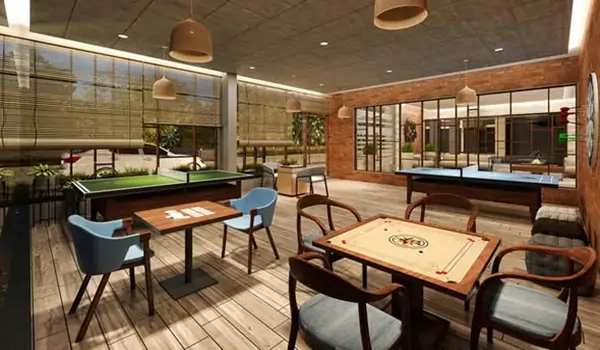 Indoor Clubhouse Amenities